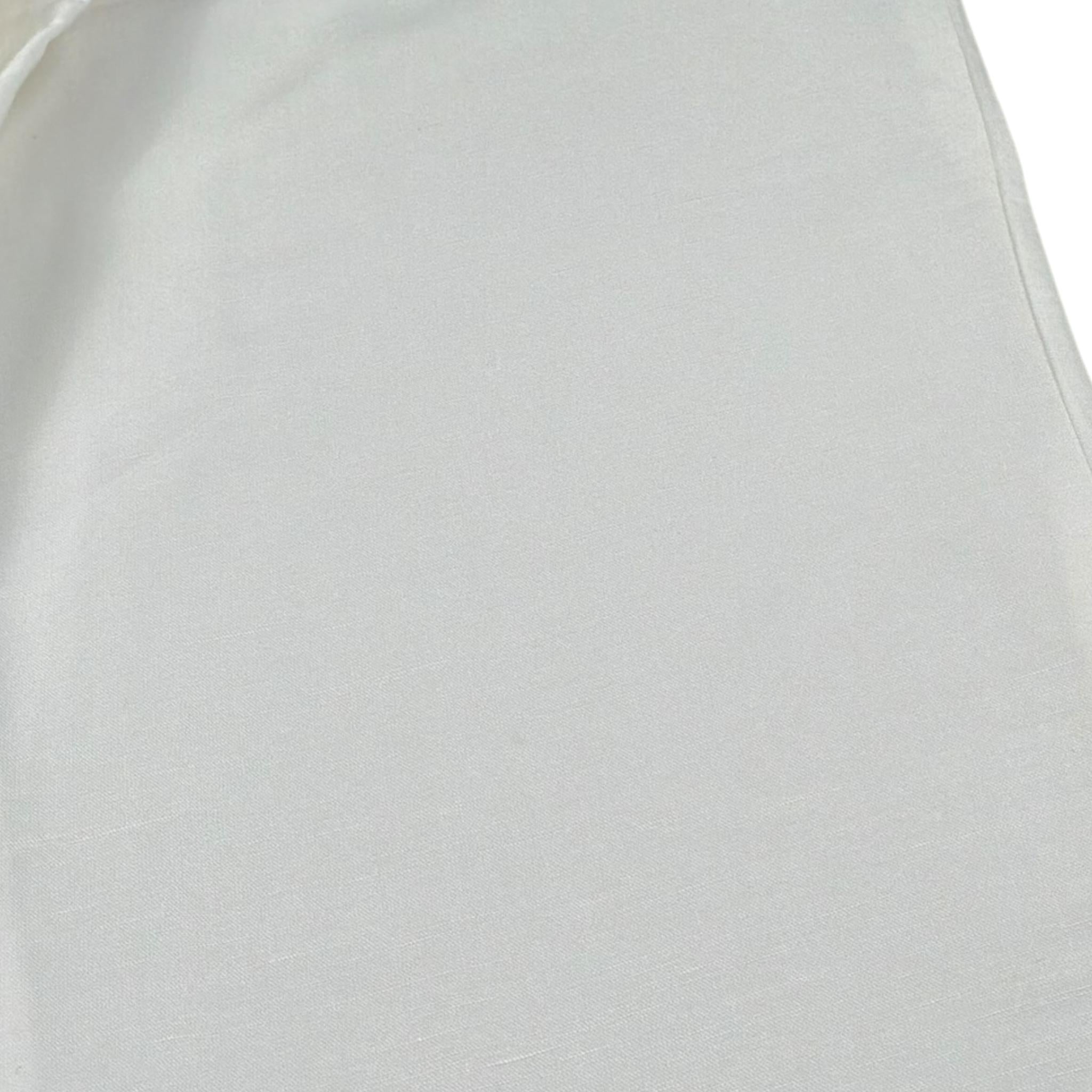 Lalalu' Pantalone Tinta Unita con Elastico In Vita per Bambino PTL40PB BIANCO LALALU' 