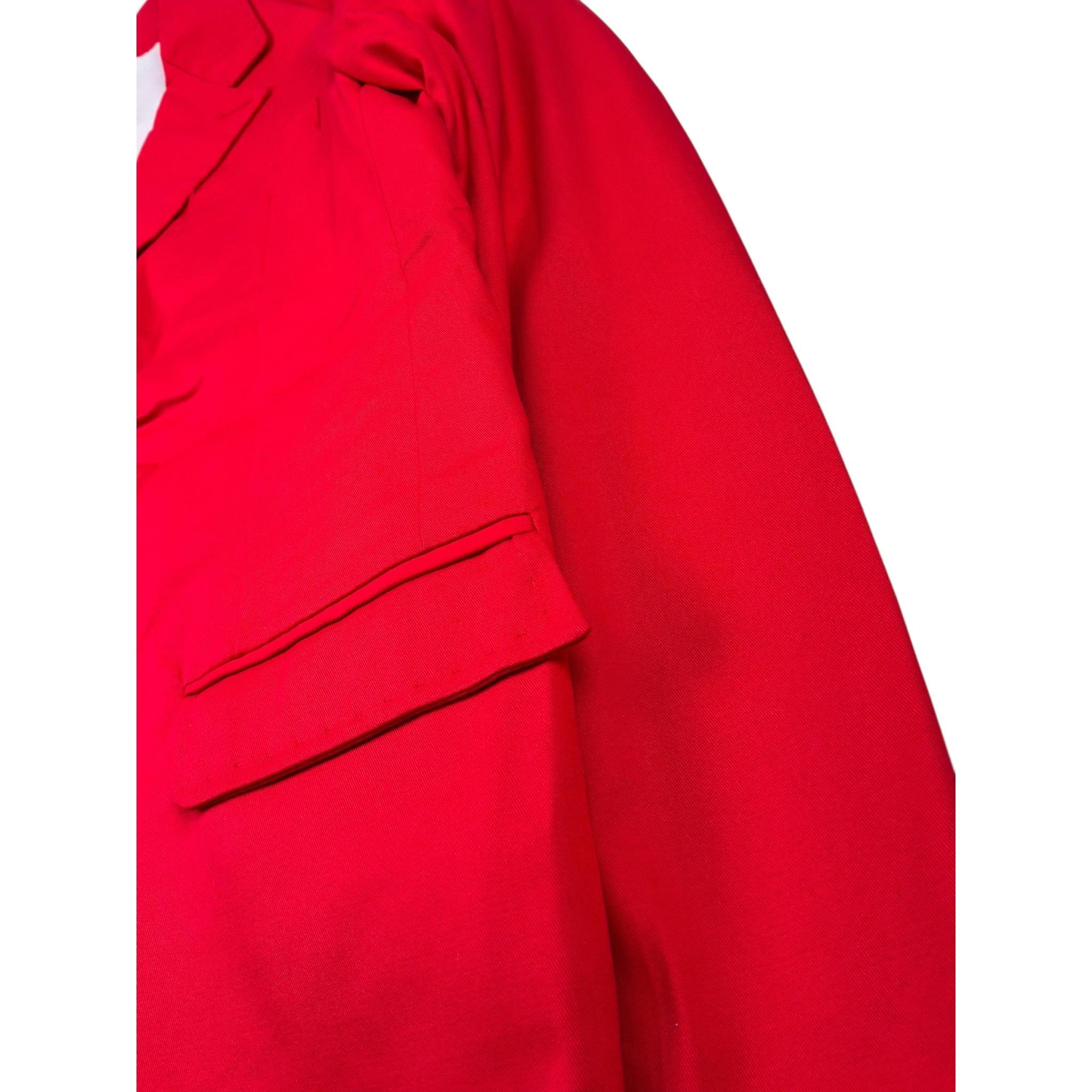 Manuel & Frank Giacca Tinta Unita con Bottoni per Bambino MF6025RX ROSSO MANUEL & FRANK 