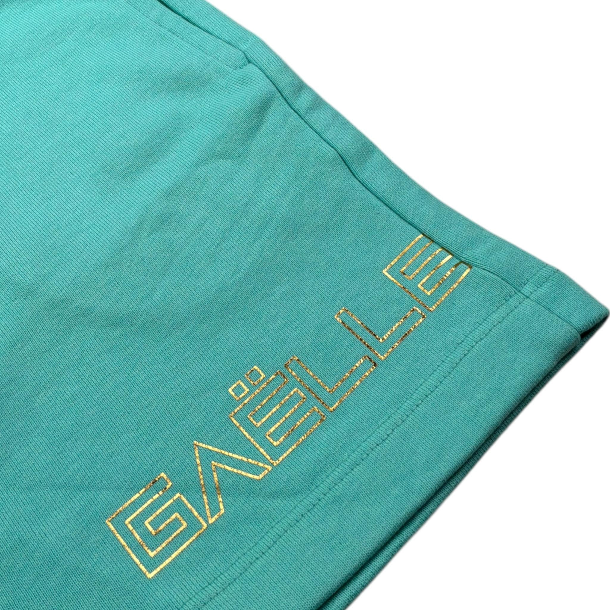 Gaelle Short tinta unita con Stampa Verde Acqua per Bambina 2746P0716 VERDE ACQUA GAELLE 