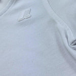 K-Way T-Shirt Girocollo Tinta Unita per Neonato K71375WX BIANCO K-WAY 