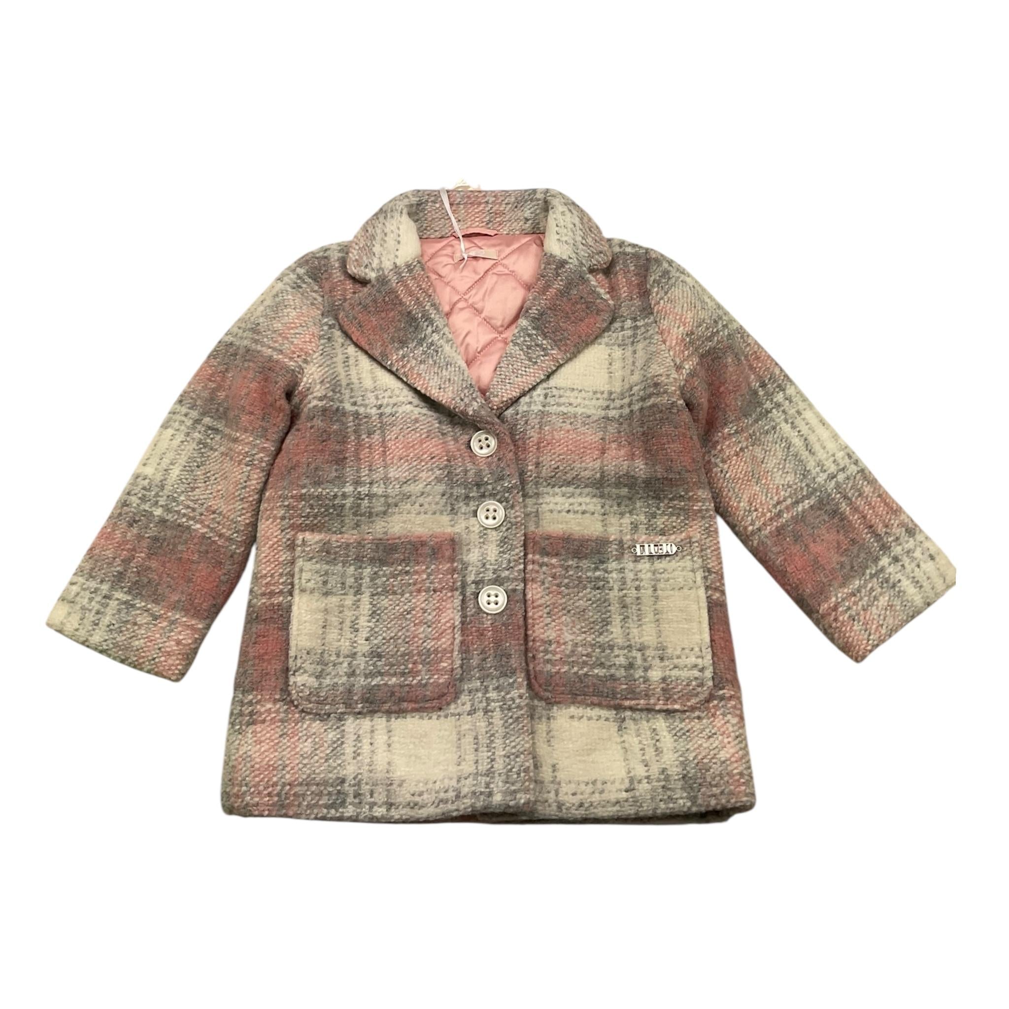 LIU JO cappotto stampa fantasia Rosa/grigio per Bambina KF4076 ROSA/GRIGIO LIU JO 