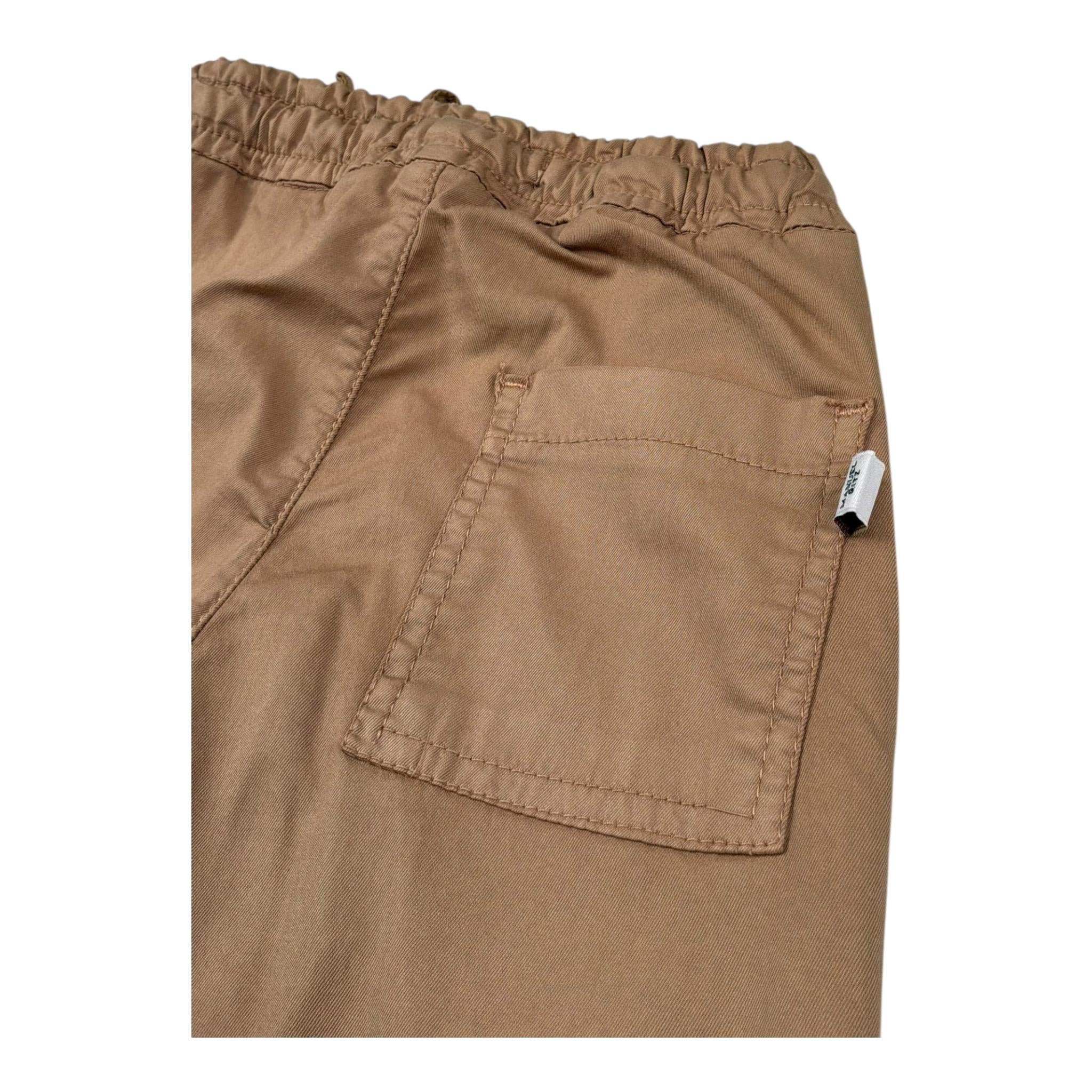 Manuel Ritz Pantalone Tinta Unita con Elastico In Vita per Bambino MR3004 CAMMELLO MANUEL RITZ 