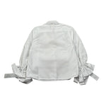 Coco' Et Mama' Camicia Manica Lunga Tinta Unita per Bambina IMAI BIANCO COCO' ET MAMA' 