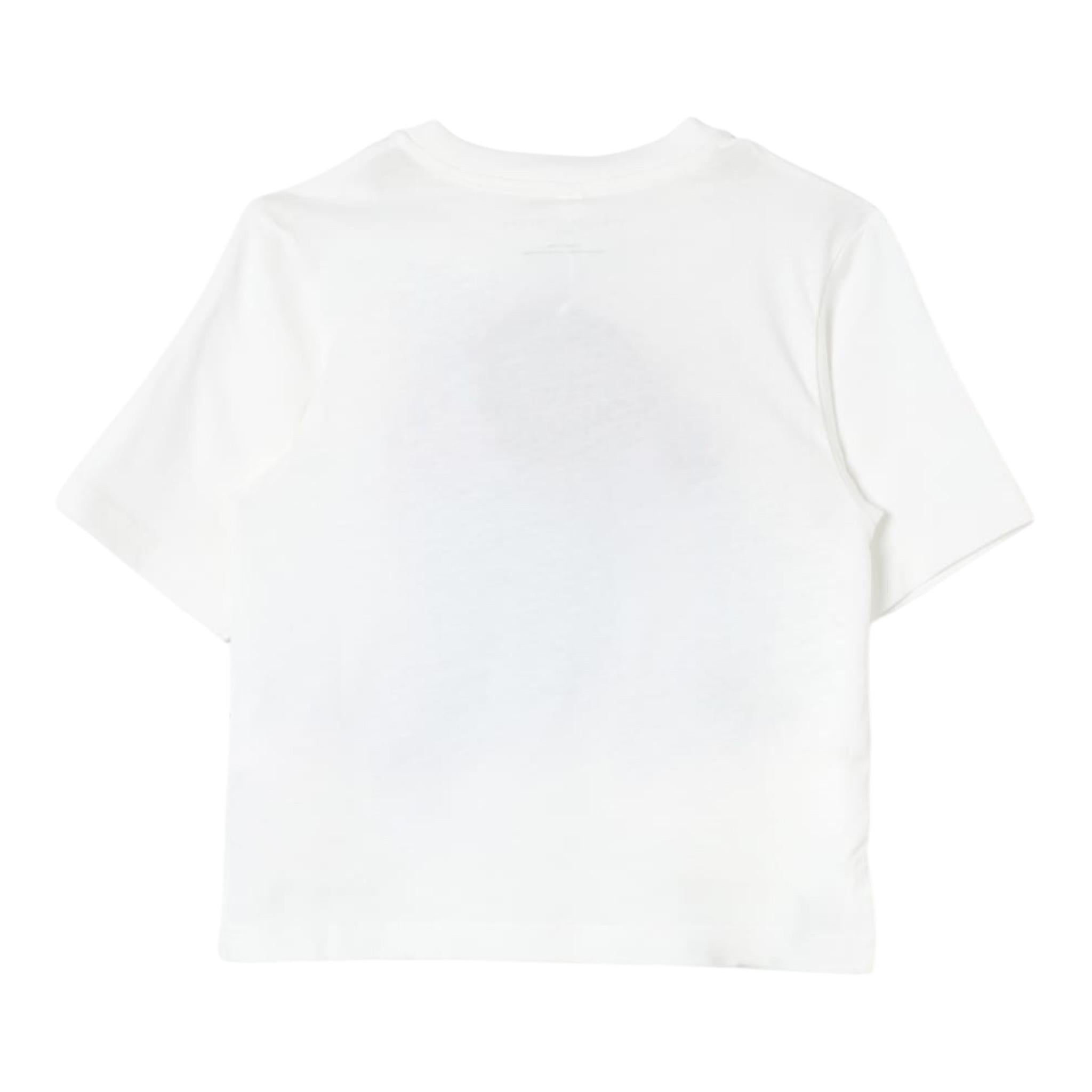 STELLA McCARTNEY t-shirt girocollo tinta unita con stampa Bianco per Bambina TV8B41 BIANCO STELLA McCARTNEY 
