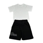 Refrigiwear Completo 2 Pezzi T-Shirt-Bermuda per Neonato R1101W25X BIANCO/NERO REFRIGIWEAR 