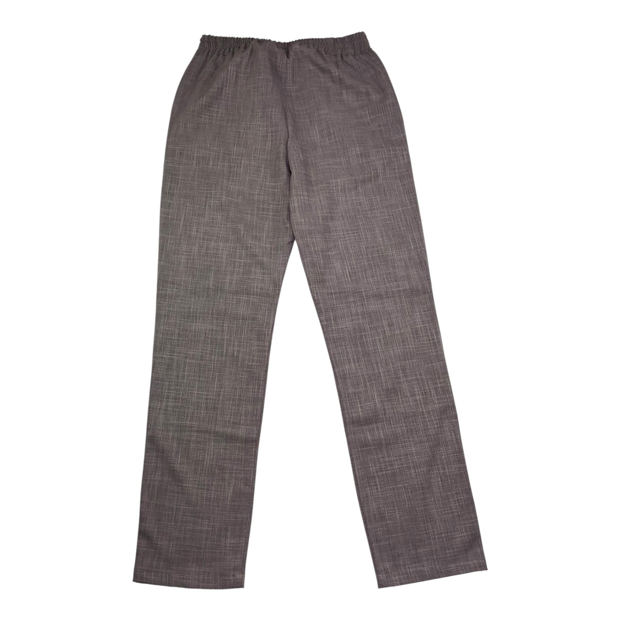Daniele Alessandrini Pantalone Tinta Unita con Elastico In Vita per Bambino 1235P00232 GRIGIO DANIELE ALESSANDRINI 