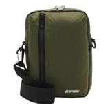 K-WAY borsello tinta unita con tracolla Verde per Bambino K7116UW VERDE K-WAY 