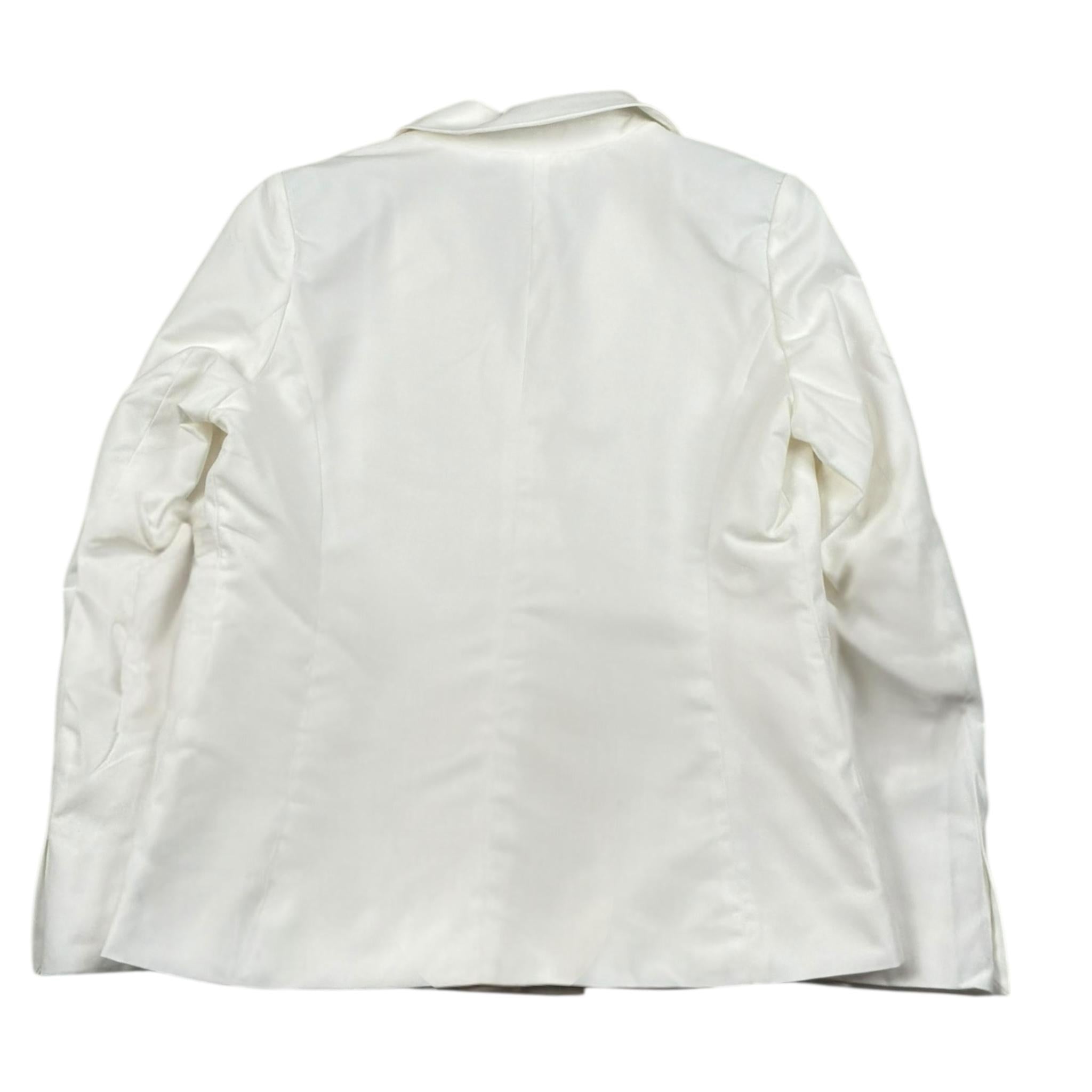 Ermanno Scervino Giacca Tinta Unita Doppiopetto con Ricami per Bambina SFGC008 BIANCO ERMANNO SCERVINO 