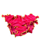 F**K Costume Modello Slip Tinta Unita con Profili In Contrasto per Bambina FJ25B4A20BBFFJ ROSA FLUO F**K 