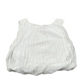 Please Top Tinta Unita con Elastico per Bambina CC05360G73 BIANCO PLEASE 