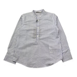 Paolo Pecora Camicia Manica Lunga Fantasia A Righe per Bambino PP4045X BIANCO/AZZURRO PAOLO PECORA 