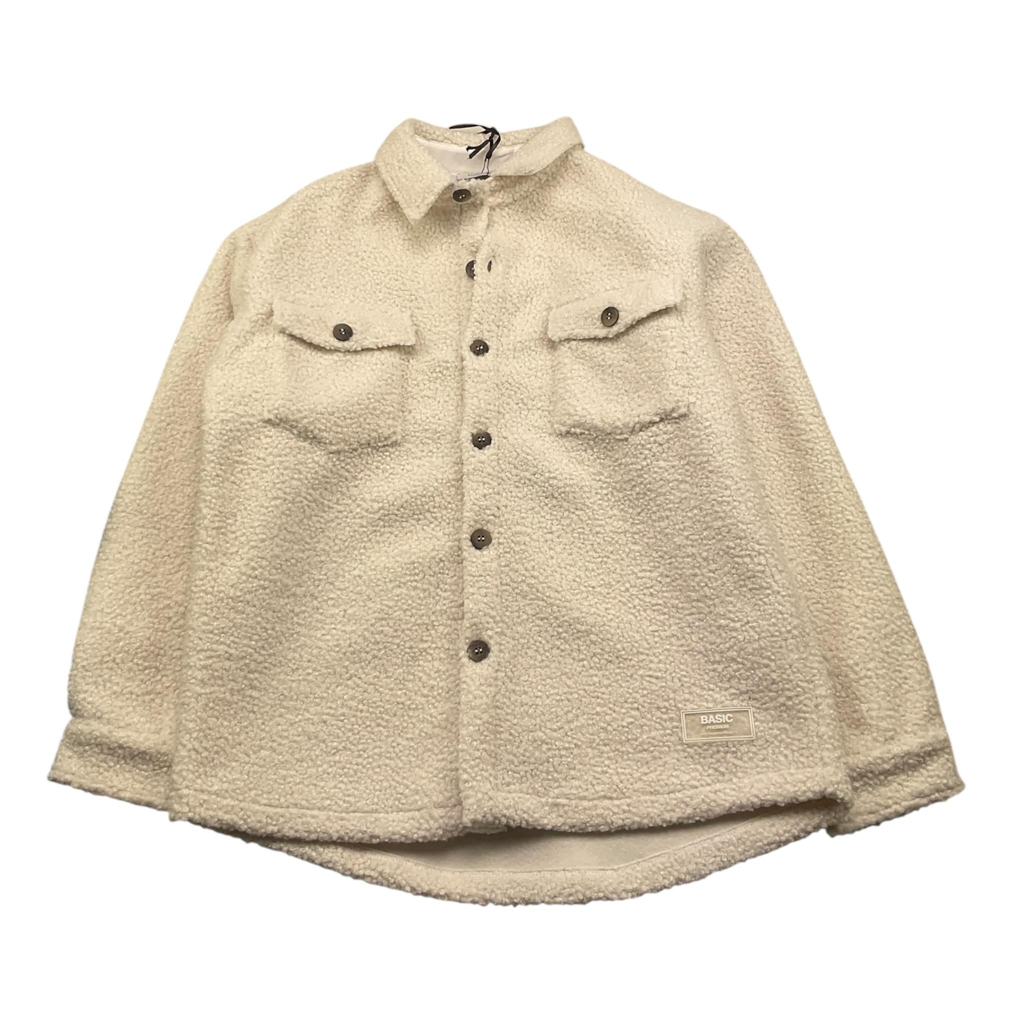 PAOLO PECORA camicia teddy tinta unita manica lunga Panna per Bambino PP3829X PANNA PAOLO PECORA 