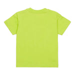 Diesel T-Shirt Girocollo tinta unita con Stampa Verde Fluo per Neonato K00569XX VERDE FLUO DIESEL 