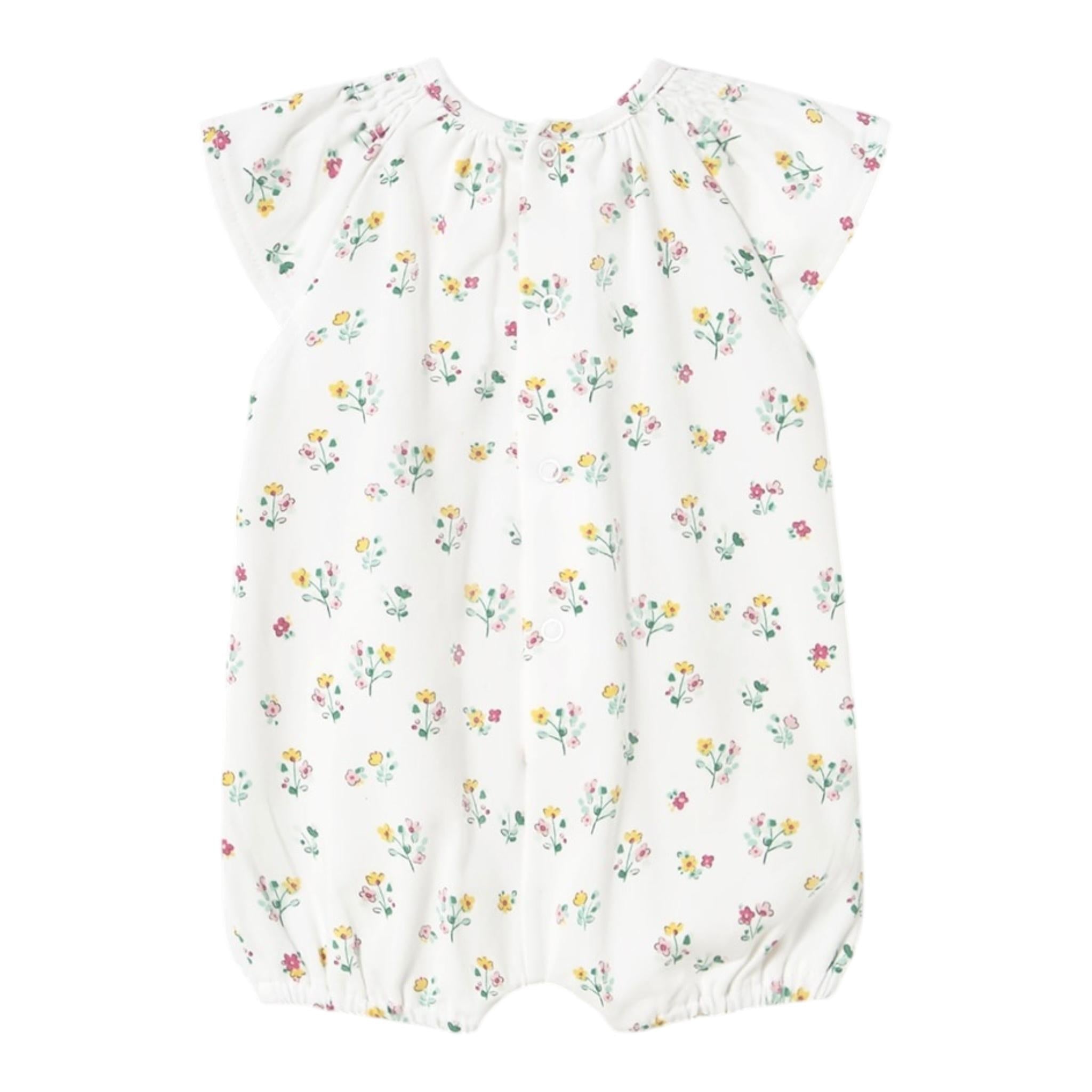 Mayoral Set 2 Pagliaccetti Bicolore per Neonata 1749 BIANCO/VERDE MAYORAL 