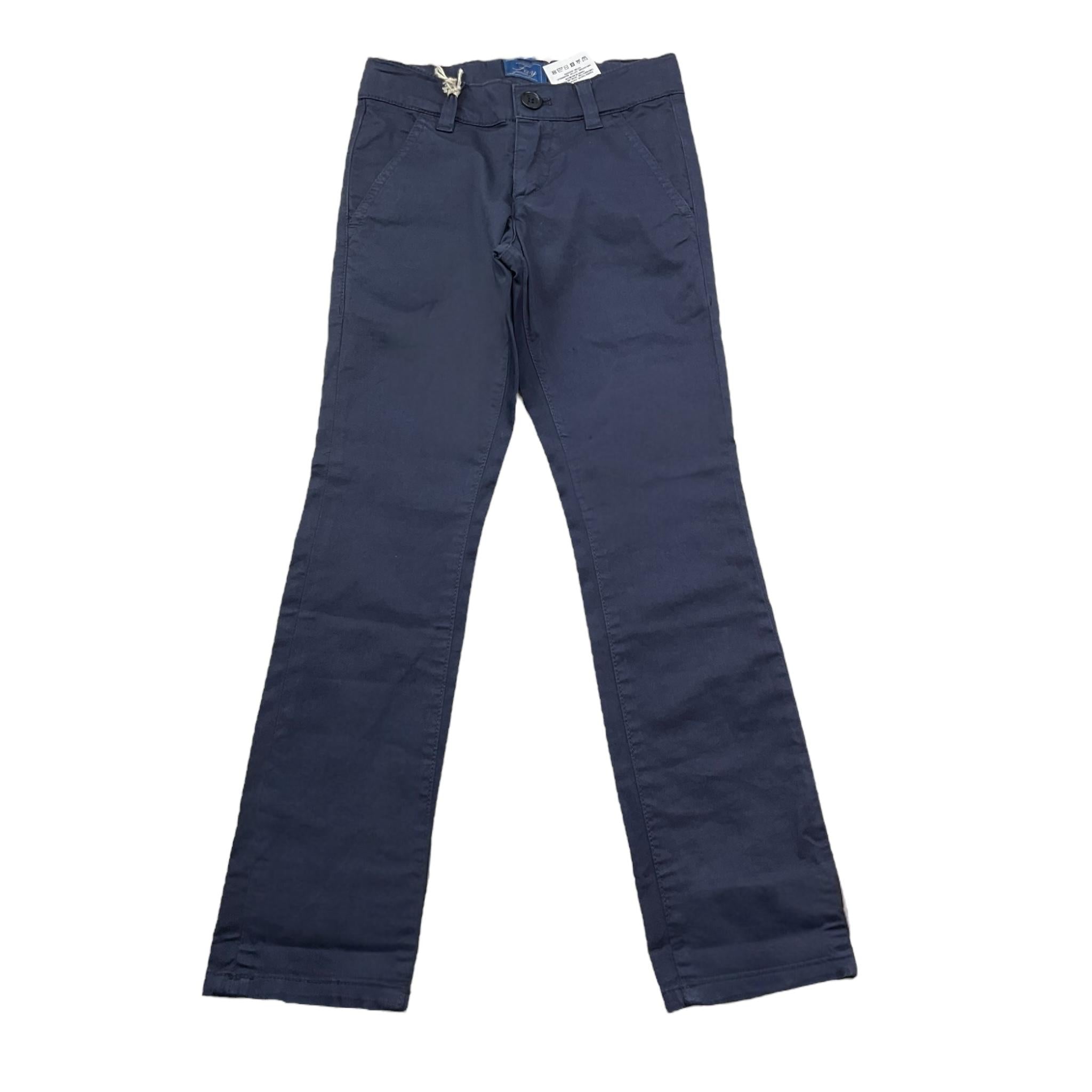 Fay Pantalone Tinta Unita con Girovita Regolabile per Neonato NUG8038 BLU FAY 