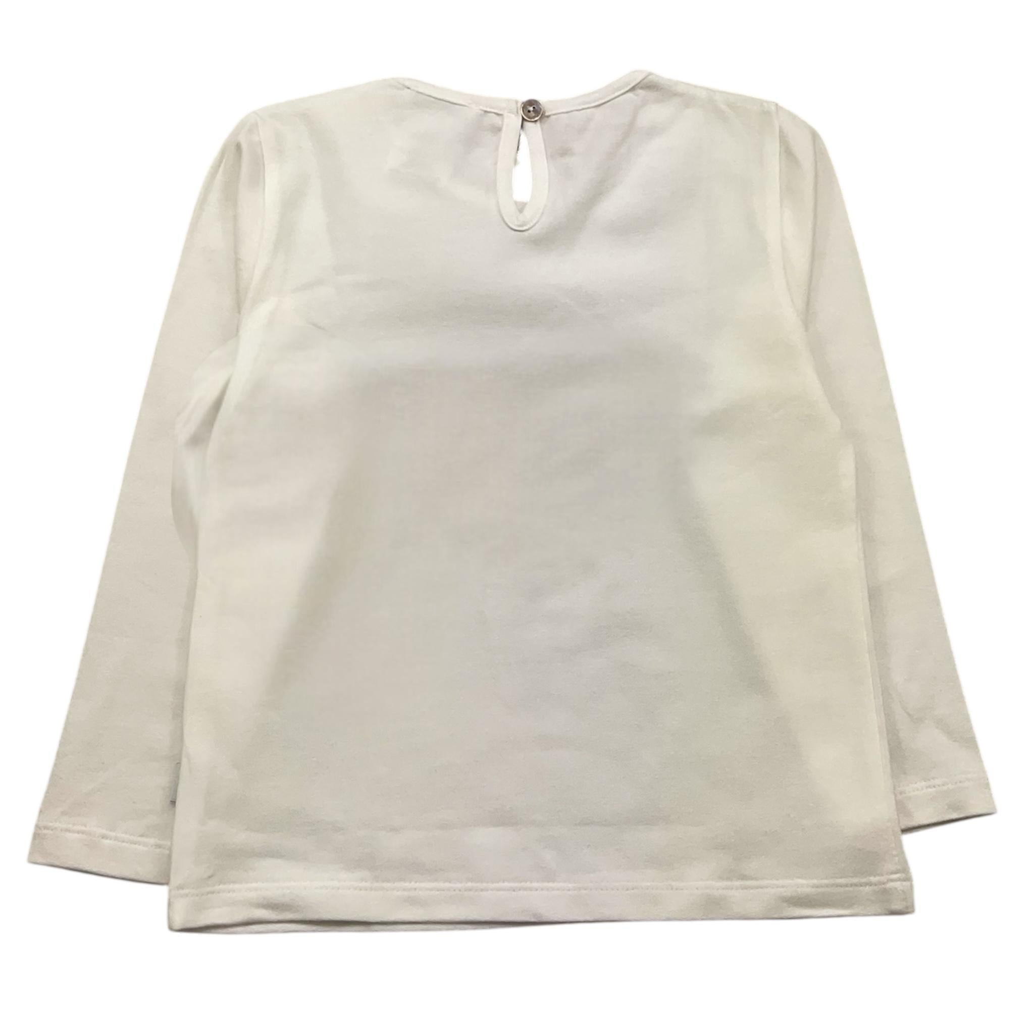 MAGIL shirt girocollo tinta unita cn stampa in contrasto Panna per Bambina GN26090 PANNA MAGIL 