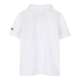 Boss Polo Mezza Manica Tinta Unita per Neonato J52100XX BIANCO BOSS 