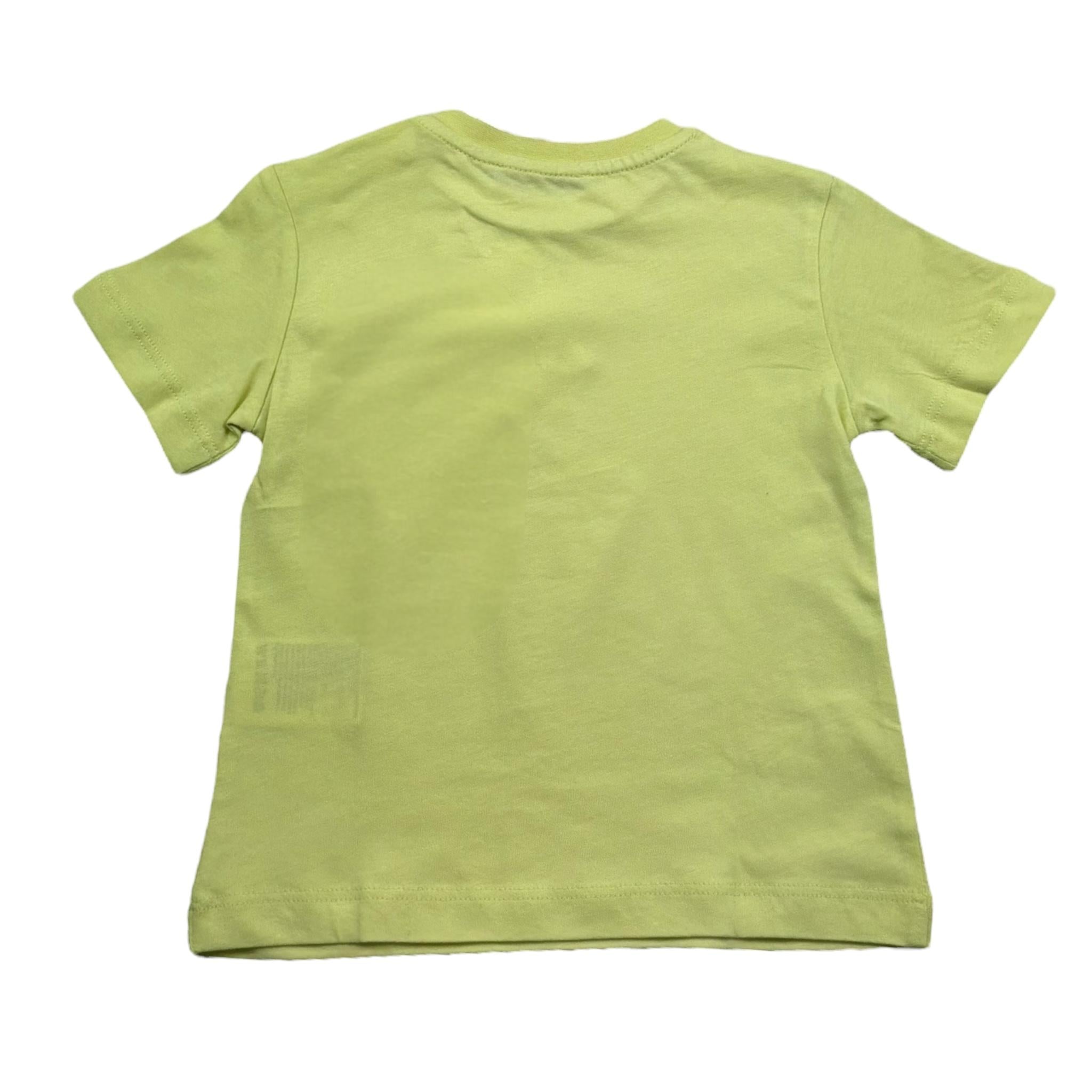 Iceberg T-Shirt Girocollo Tinta Unita con Stampa per Neonato TSICE5103B VERDE ICEBERG 