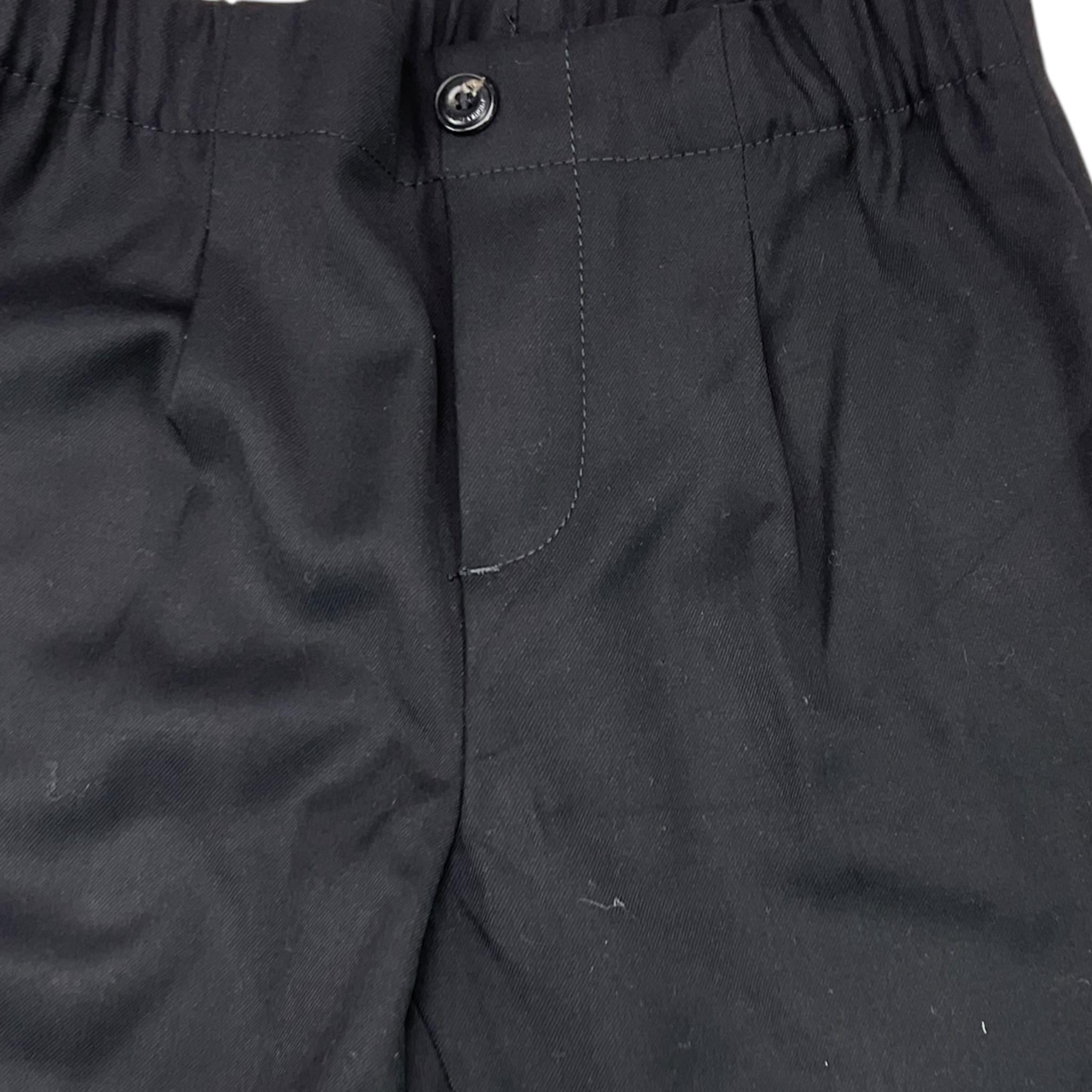 MICHAEL COAL pantalone tinta unita con elastico in vita Nero per Bambino TOMMY7J NERO MICHAEL COAL 