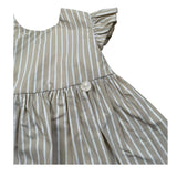 Le Bebe Top Giromanica Tinta Unita Fantasia A Righe per Neonata LBG5824 BEIGE LE BEBE 