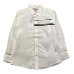 CESARE PACIOTTI camicia manica lunga tinta unita con logo Panna per Bambino CMP5351J PANNA CESARE PACIOTTI 