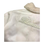 MISS BLUMARINE montone tinta unita con pelliccia interna Panna per Bambina IF4042 PANNA MISS BLUMARINE 