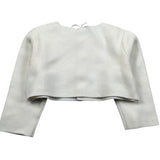 Il Gufo Coprispalle Tinta Unita per Neonata PATGF423EM109 PANNA IL GUFO 