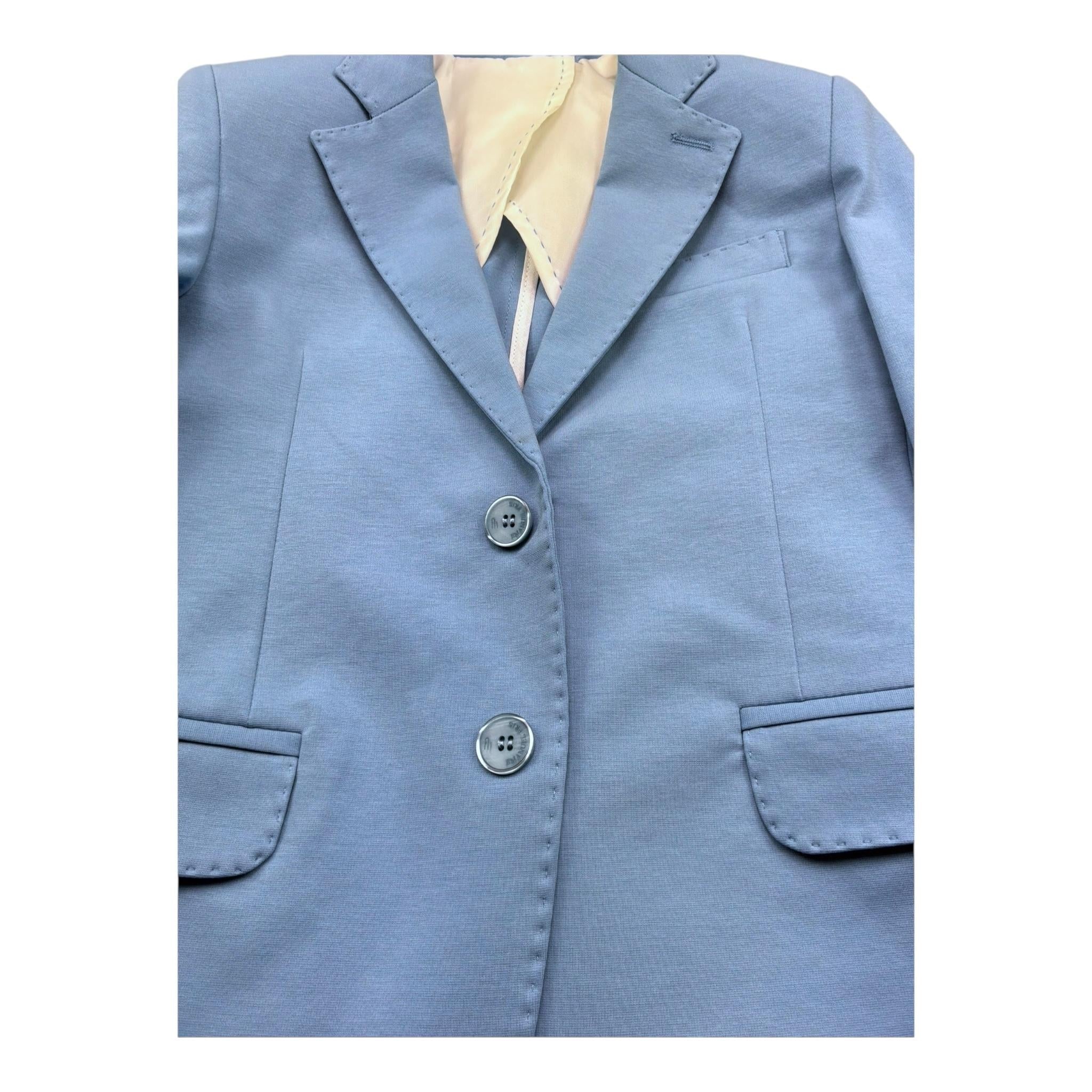 Emanuel Pris Giacca Tinta Unita  per Bambino EGC1107B AZZURRO EMANUEL PRIS 