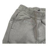 Iceberg Bermuda Tinta Unita con Ricami per Neonato BFICE5109B BEIGE ICEBERG 