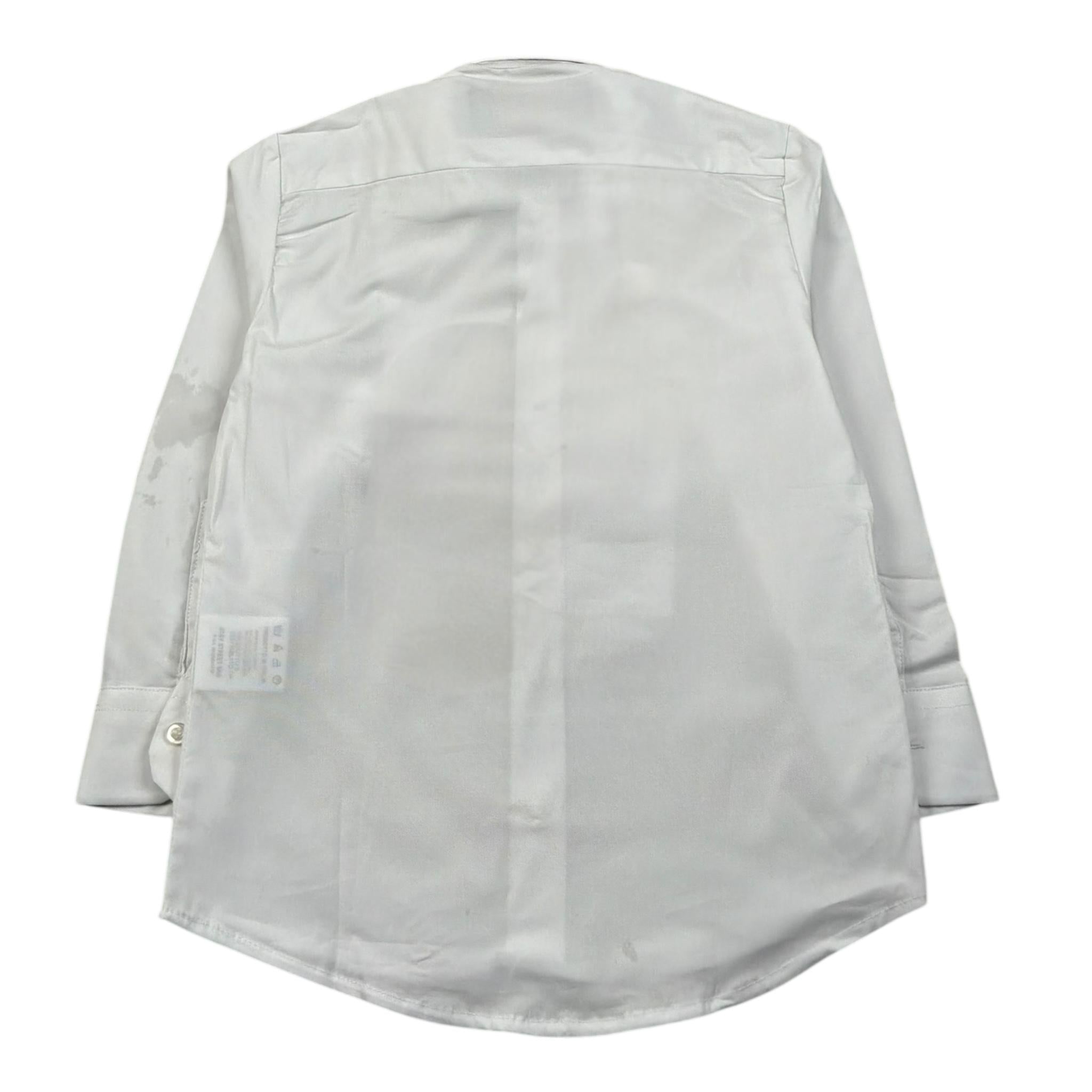 Syst Camicia Manica Lunga Tinta Unita per Bambino CB2005 BIANCO SYST 