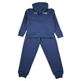 Trussardi Completo 2 Pezzi Felpa-Pantalone Modello Tuta per Bambino TBP26009CF BLU TRUSSARDI 