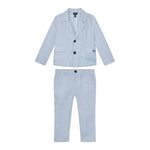 Guess Completo 2 Pezzi Giacca-Pantalone per Neonato I4RG26WFZ90N AZZURRO GUESS 