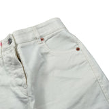 Vicolo Short tinta unita con Girovita Regolabile Bianco per Bambina 3146P0545 BIANCO VICOLO 