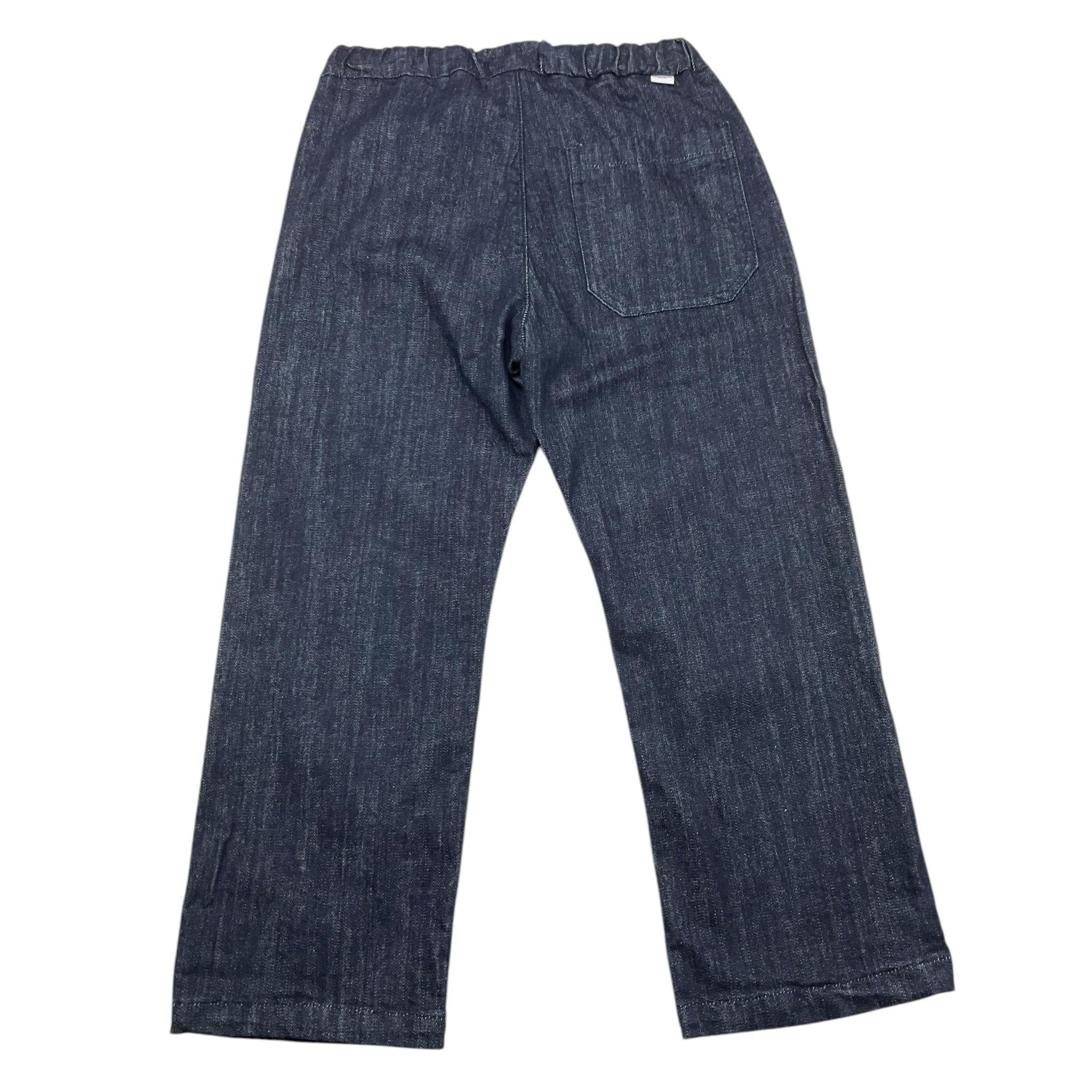 PAOLO PECORA jeans tinta unita con elastico in vita Blu per Bambino PP4121 BLU PAOLO PECORA 