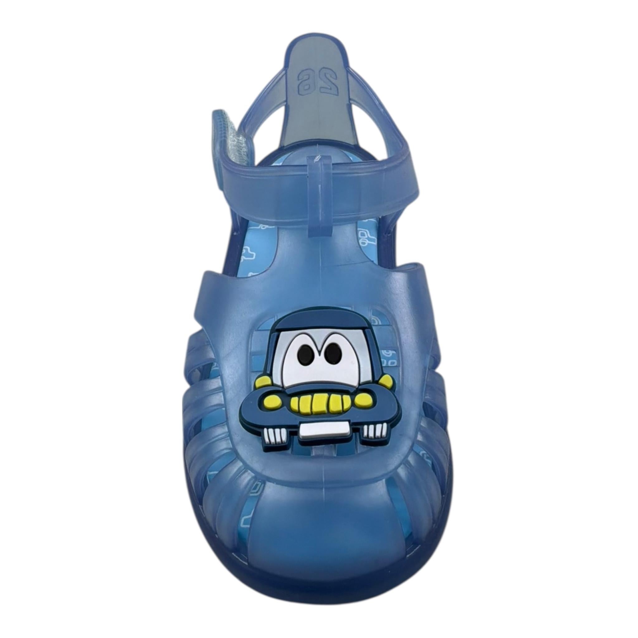 Igor Sandalo Tinta Unita con Strappi per Bambino S10321J AZZURRO IGOR 