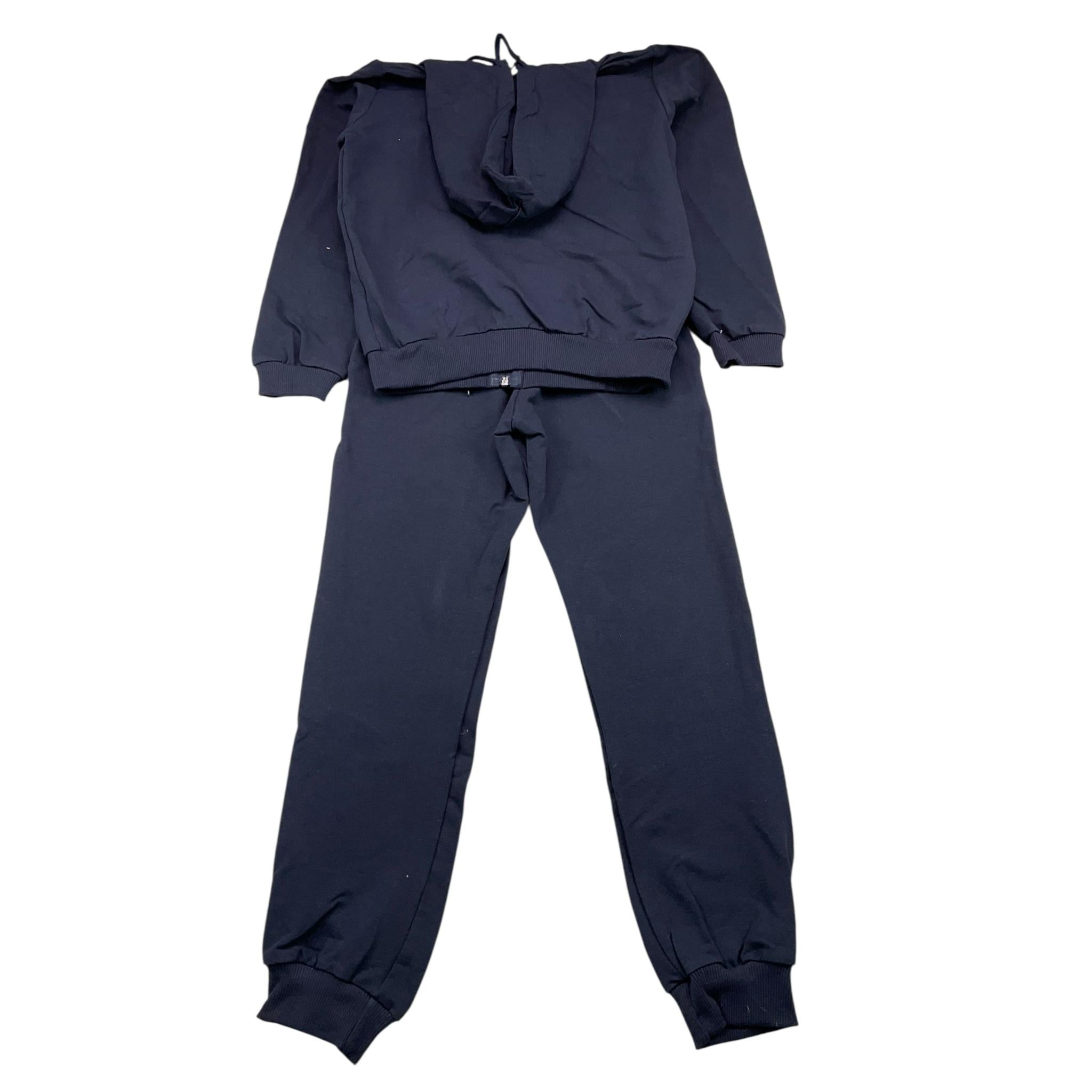 DRESS MOTION IS LIFE completo 2 pezzi felpa-pantalone tinta unita Blu per Bambino DRE3010 BLU DRESS MOTION IS LIFE 