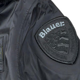 Blauer Giubbino Tinta Unita con Cappuccio per Bambino 25SBLKC11440X NERO BLAUER 