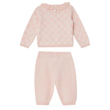 LIU JO completo 2 pezzi maglia-pantalone tinta unita Rosa per Neonata HF4009 ROSA LIU JO 