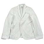 John Richmond Giacca Tinta Unita Monopetto per Bambino SVJJK17188 BIANCO JOHN RICHMOND 