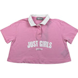 Just Cavalli Polo Mezza Manica Tinta Unita con Colletto per Bambina JGP26043PO ROSA JUST CAVALLI 