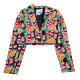 Gaelle Giacca Modello Crop Stampa Fantasia Multicolor per Bambina JY00037 MULTICOLOR GAELLE 
