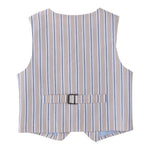 Sarabanda Gilet Fantasia A Righe per Neonato 06190 BEIGE SARABANDA 