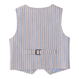 Sarabanda Gilet Fantasia A Righe per Neonato 06190 BEIGE SARABANDA 