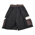 Duepuntozero Bermuda Bicolore con Tasconi per Bambino BMBTASC NERO DUEPUNTOZERO 