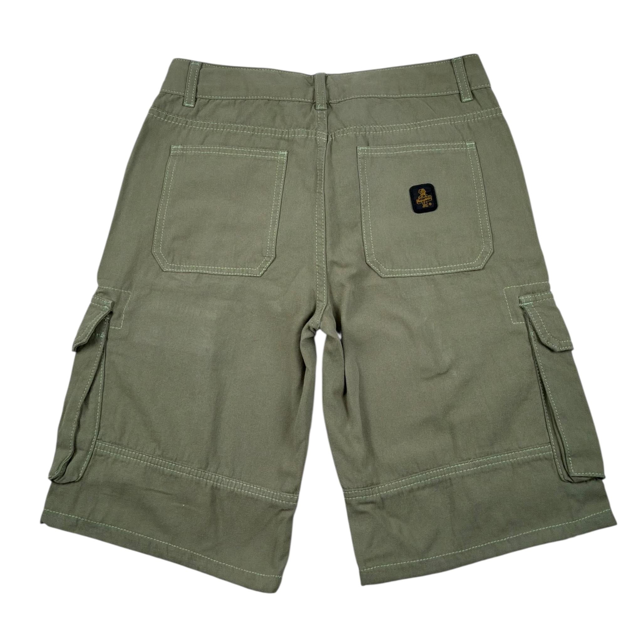 Refrigiwear Bermuda Tinta Unita con Tasconi per Bambino 145PRMJS25 VERDE REFRIGIWEAR 