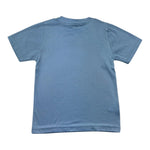 Manuel & Frank T-Shirt Girocollo Tinta Unita con Stampa per Bambino MF7371B AZZURRO MANUEL & FRANK 