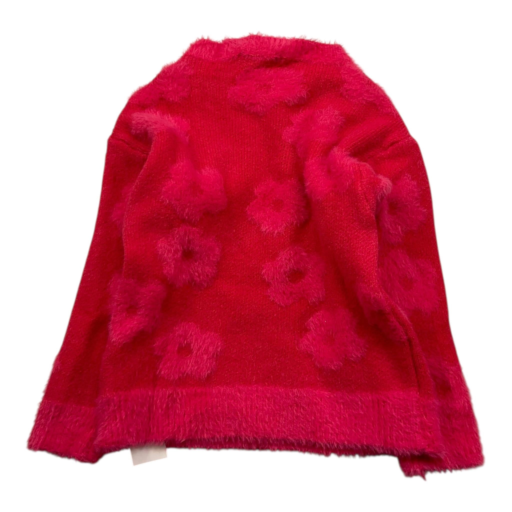 PLEASE maglia tinta unita mezzo collo con fantasia Fuxia per Bambina NB21230G65 FUXIA PLEASE 