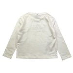 PLEASE shirt girocollo tinta unita con stampa Bianco per Neonato ML51030B65 BIANCO PLEASE 