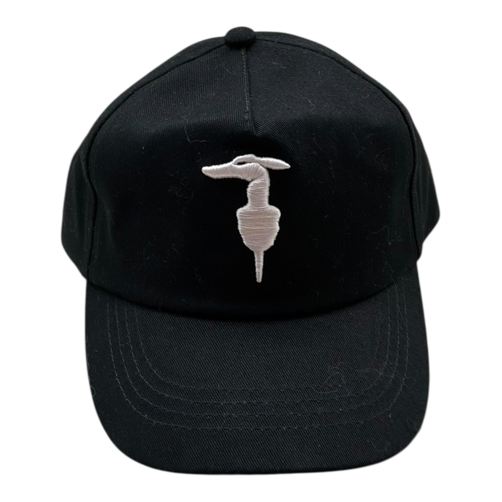 Trussardi Cappello Modello Berretto Tinta Unita con Stampa per Bambina TGP26028BT NERO TRUSSARDI 