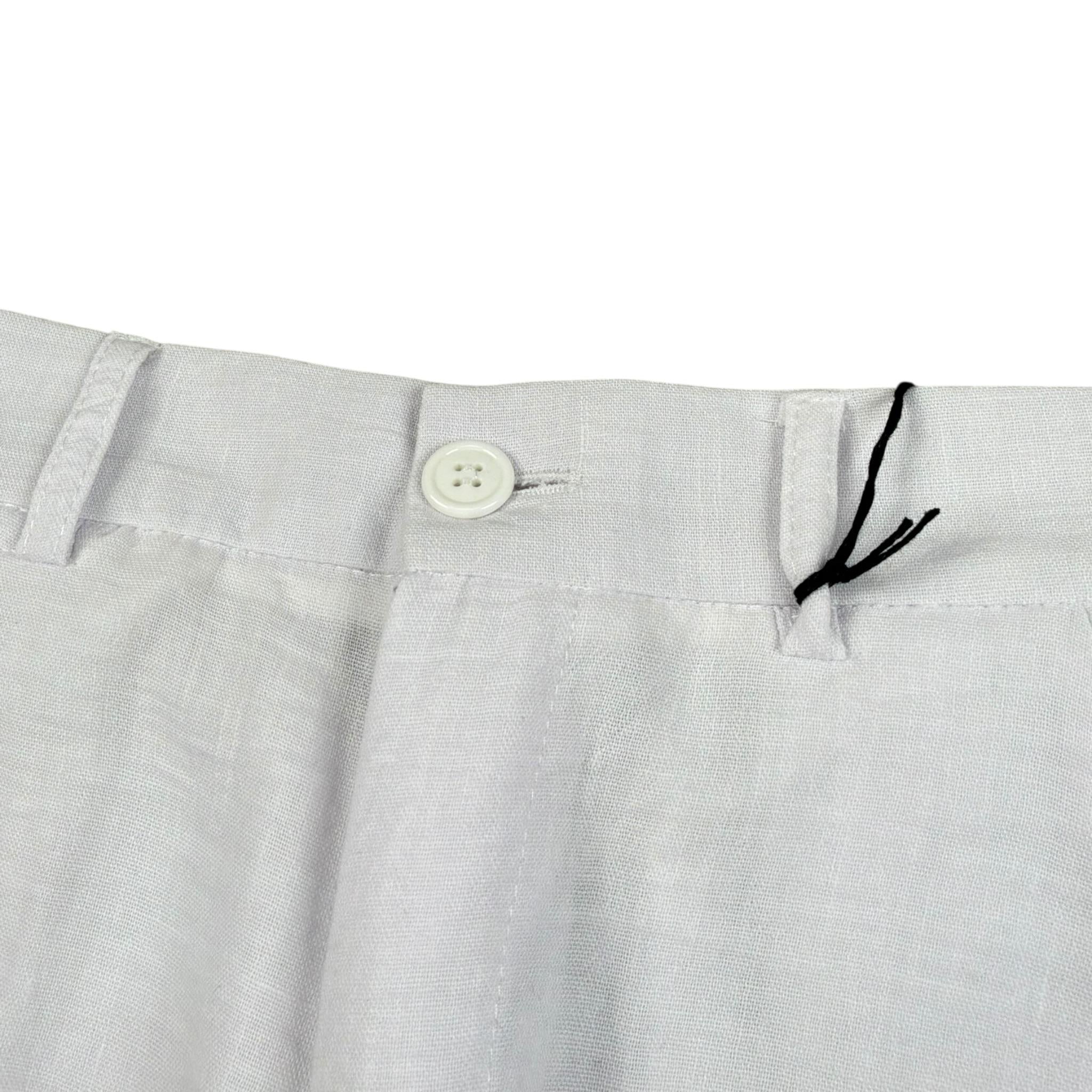 Never Too Bermuda tinta unita con Elastico In Vita Bianco per Bambino NT2289R BIANCO NEVER TOO 